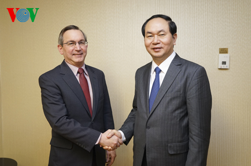 រដ្ឋមន្ត្រី Tran Dai Quang ទៅបំពេញទស្សនកិច្ចនៅអាមេរិក